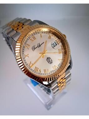 NEW Pierre Lucerne Jubilee President Date Just Men's Watch
